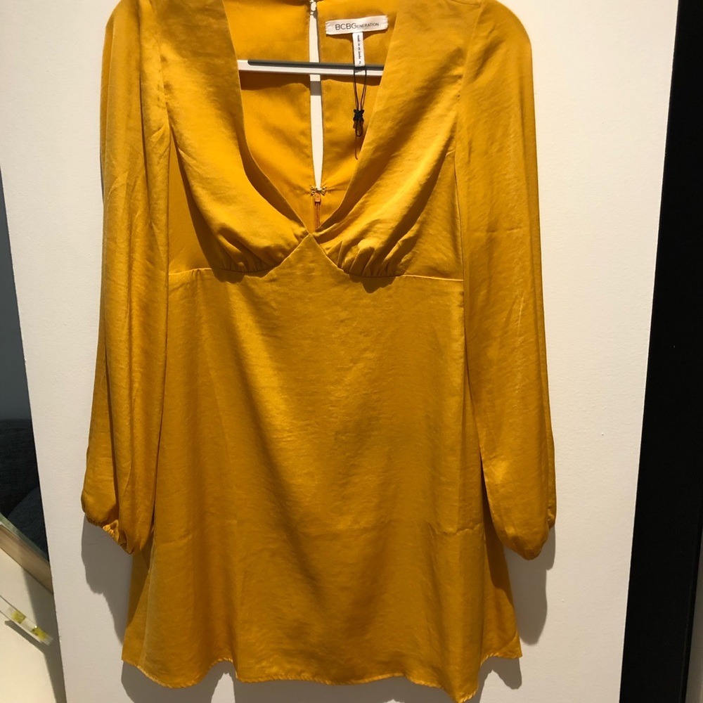 Yellow BCBG Dress